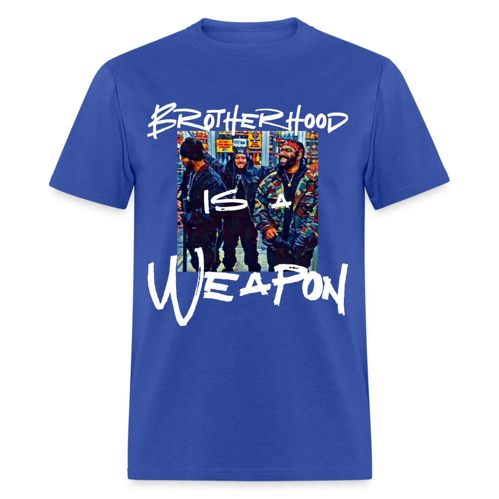 Brotherhood retro T-Shirt - royal blue