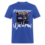 Brotherhood retro T-Shirt - royal blue