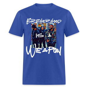 Brotherhood retro T-Shirt - royal blue