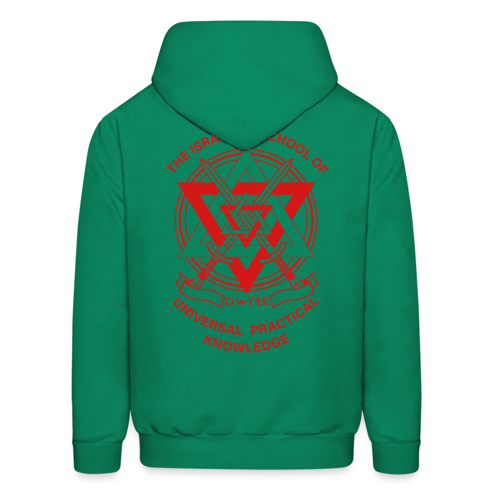 Hold The Torch Hoodie - kelly green