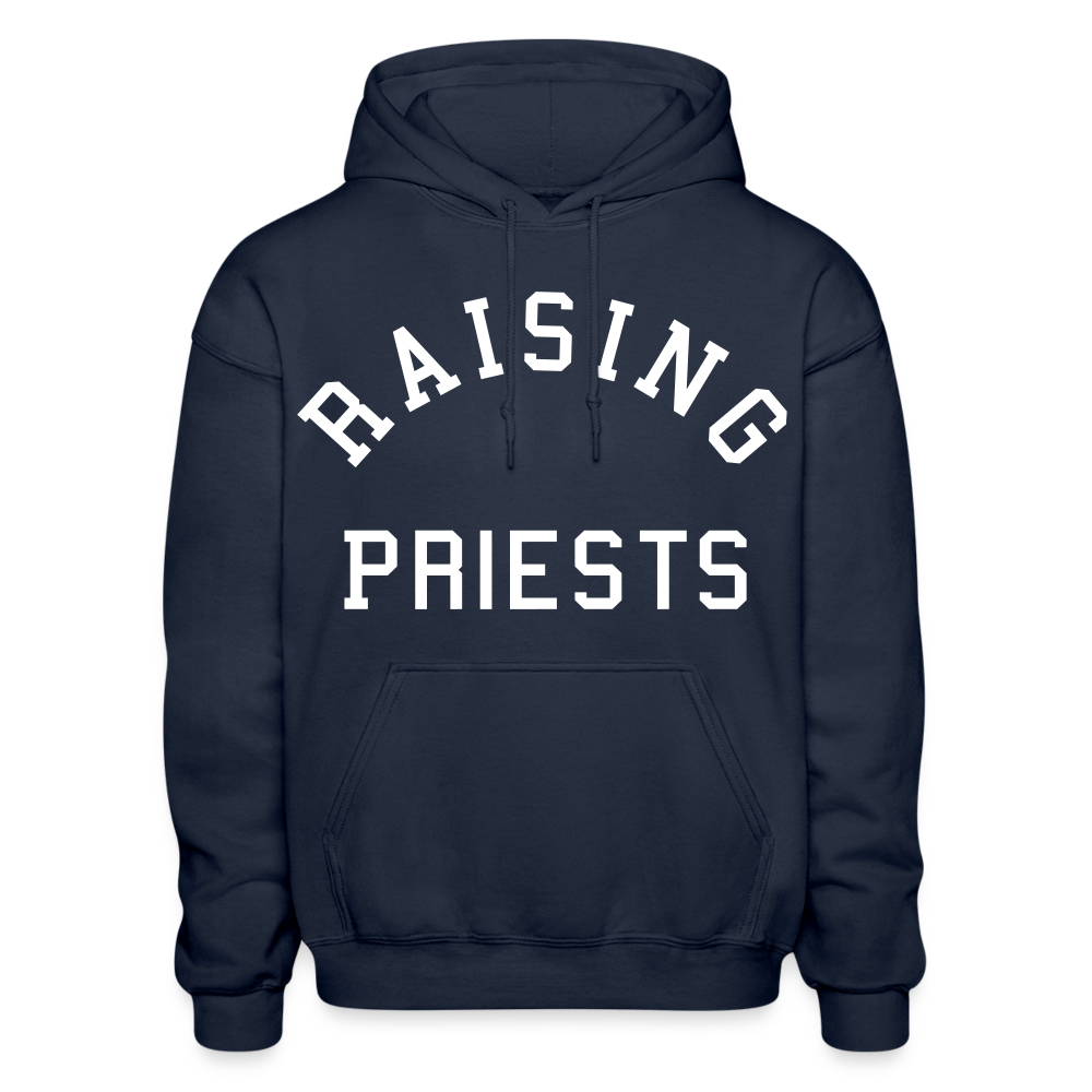 Raising Priests Heavy Blend Adult Hoodie - navy