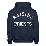 Raising Priests Heavy Blend Adult Hoodie - navy