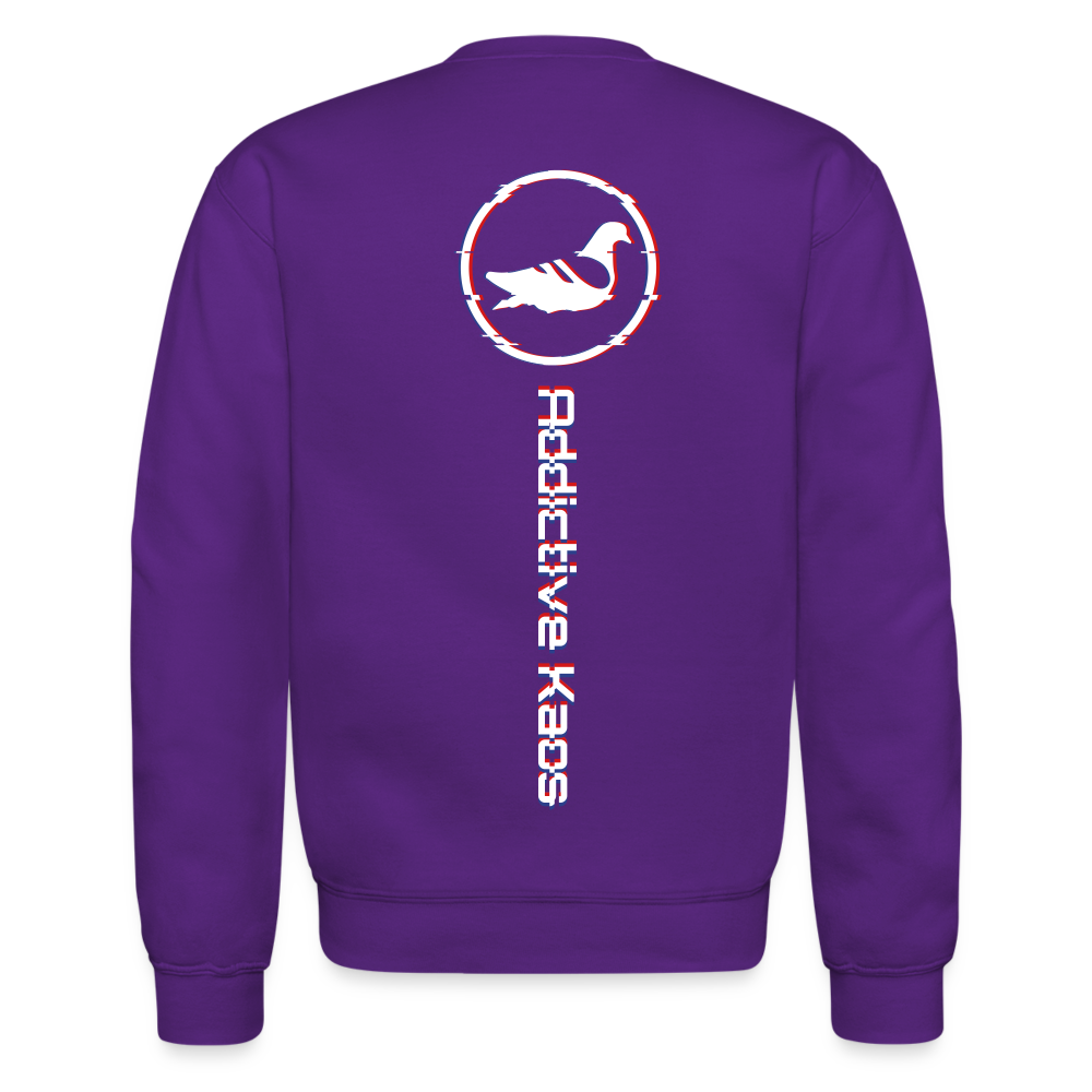 Hate Me Crewneck Sweatshirt - purple