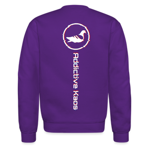 Hate Me Crewneck Sweatshirt - purple