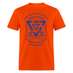 Products UPK Logo Classic T-Shirt Blue - orange