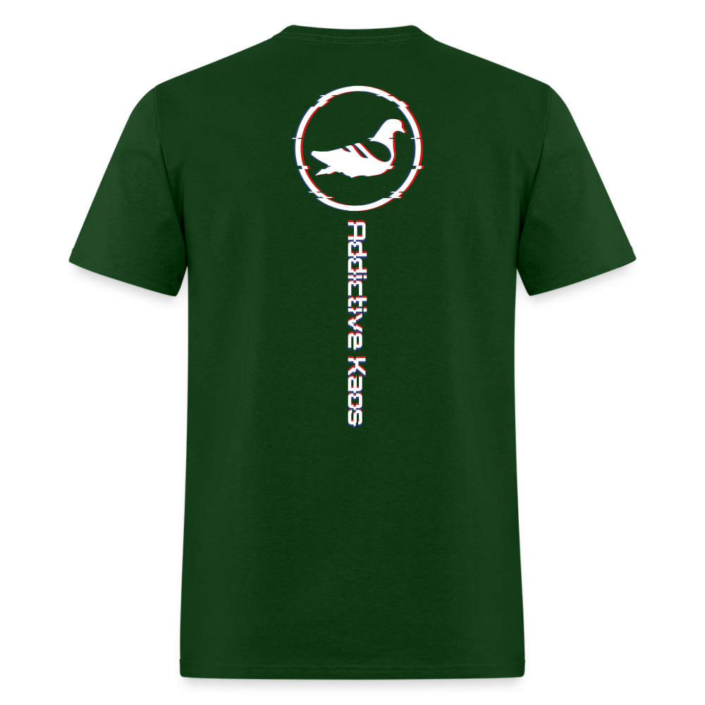 WRTC Glitch Classic T-Shirt - forest green