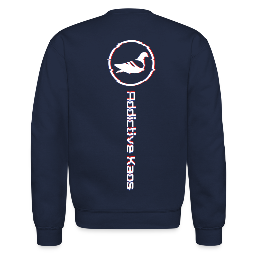 Hate Me Crewneck Sweatshirt - navy