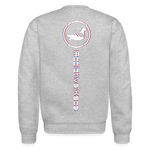 WRTC Glitch Crewneck Sweatshirt - heather gray