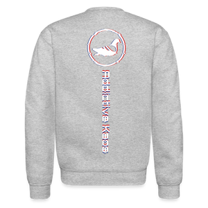 WRTC Glitch Crewneck Sweatshirt - heather gray