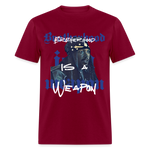 Brotherhood weapon Classic T-Shirt - burgundy