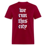 WRTC Glitch Classic T-Shirt - dark red