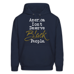 America Don't Hoodie - navy