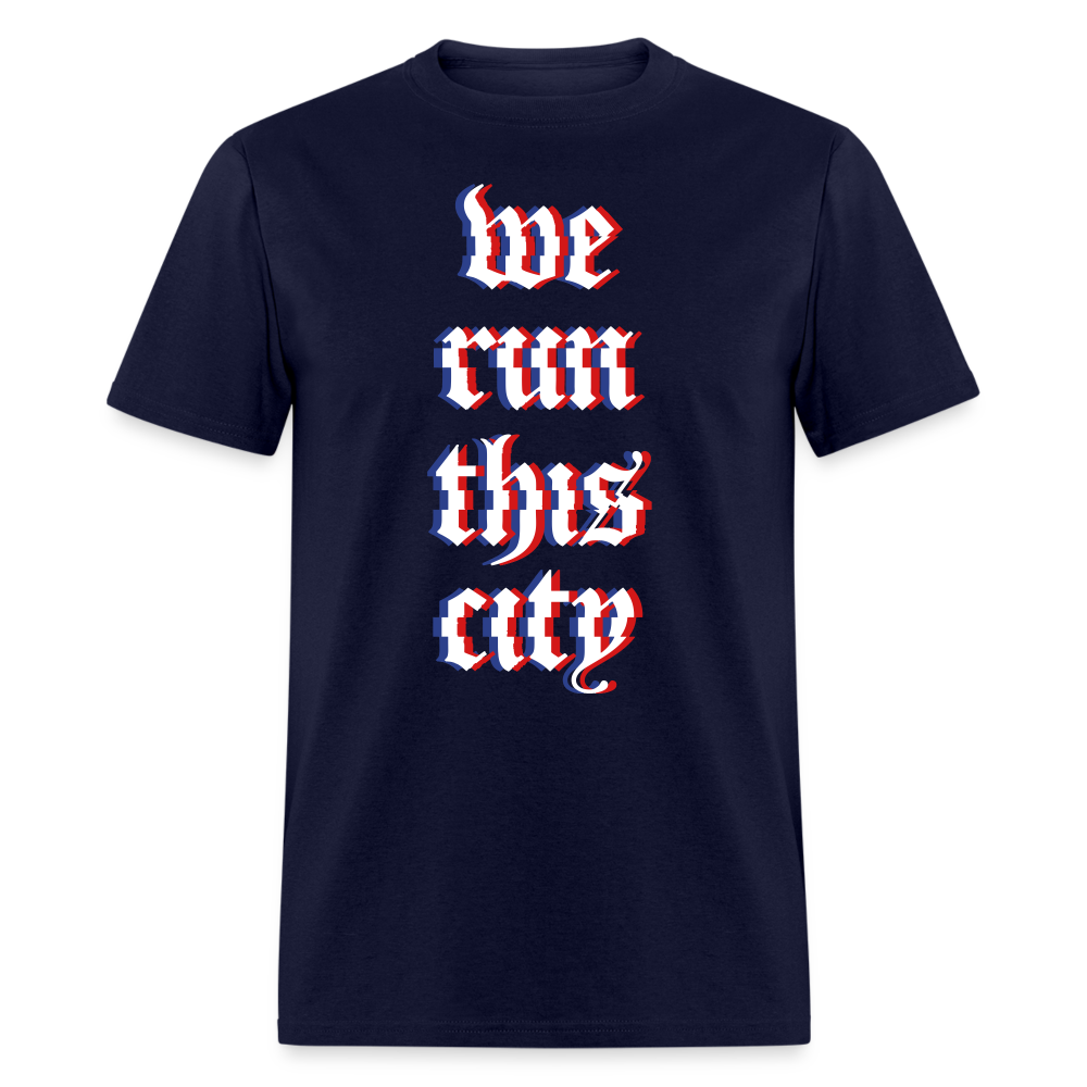 WRTC Glitch Classic T-Shirt - navy