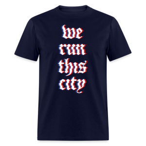 WRTC Glitch Classic T-Shirt - navy