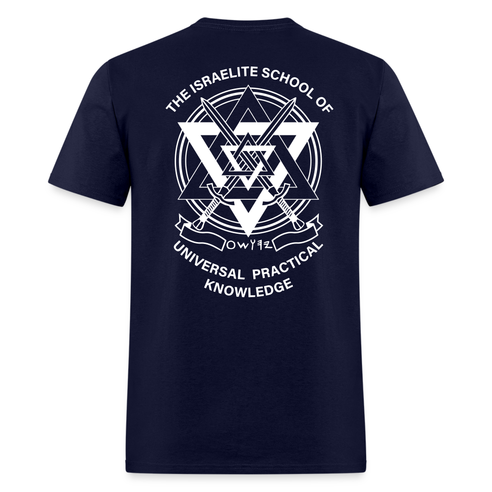 Hold The Scroll T-Shirt(Alt) - navy