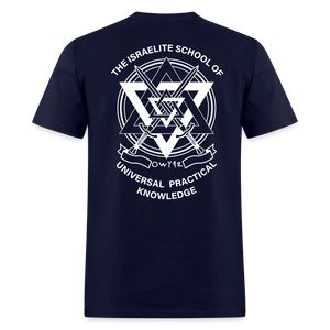 Hold The Scroll T-Shirt(Alt) - navy