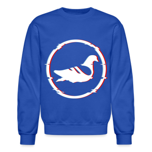 AK Glitch Crewneck Sweatshirt - royal blue