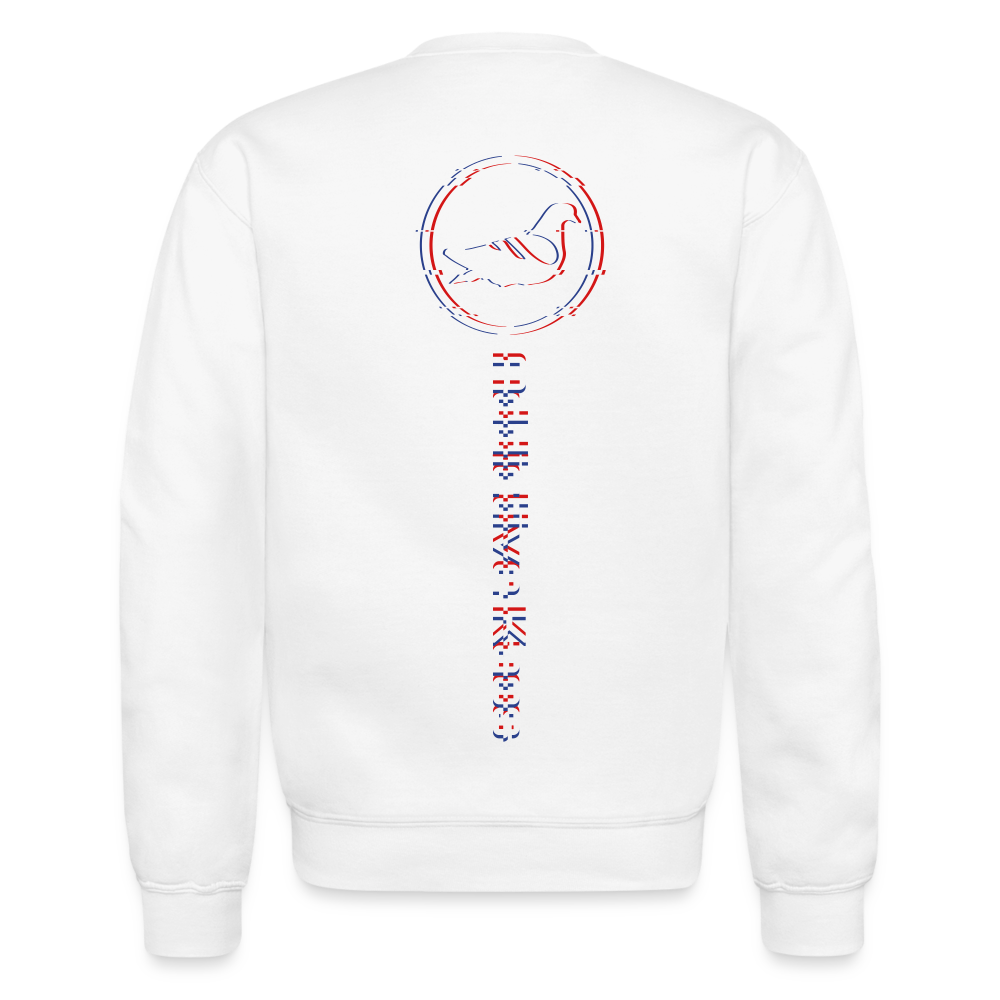 Hate Me Crewneck Sweatshirt - white