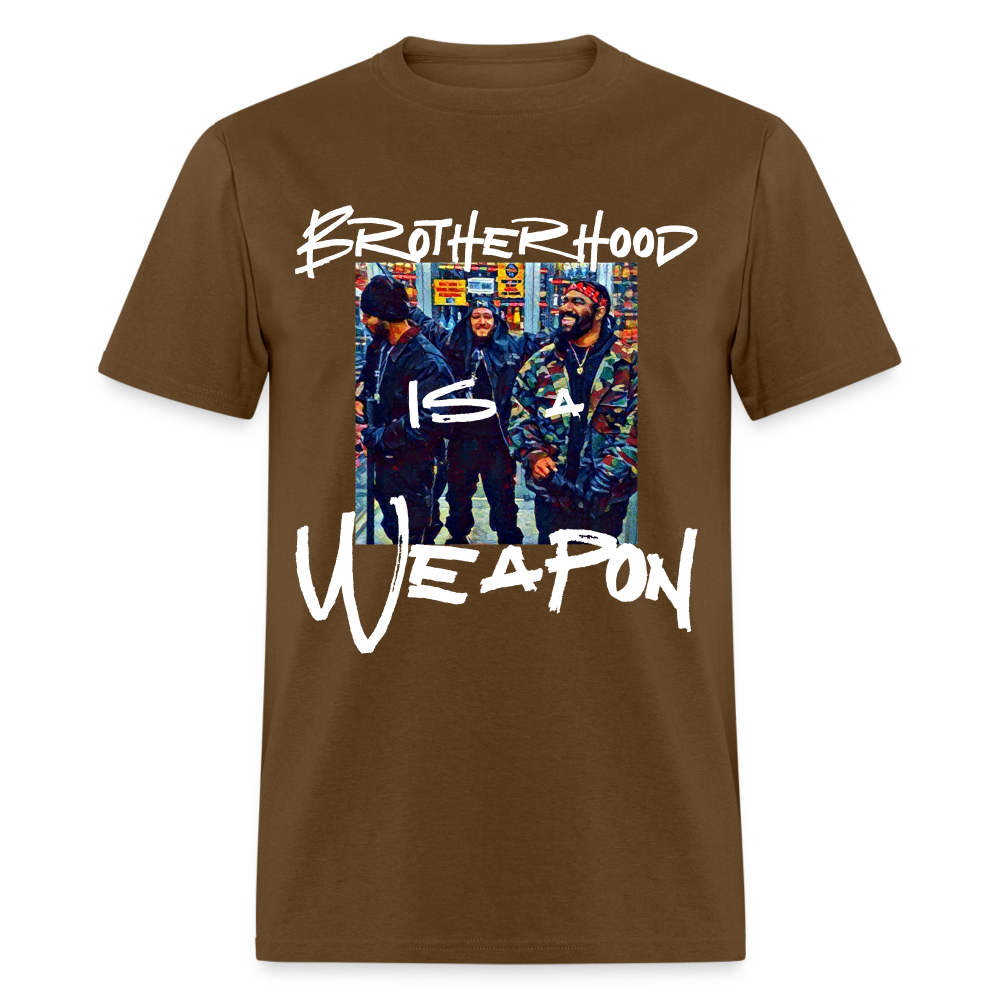 Brotherhood retro T-Shirt - brown