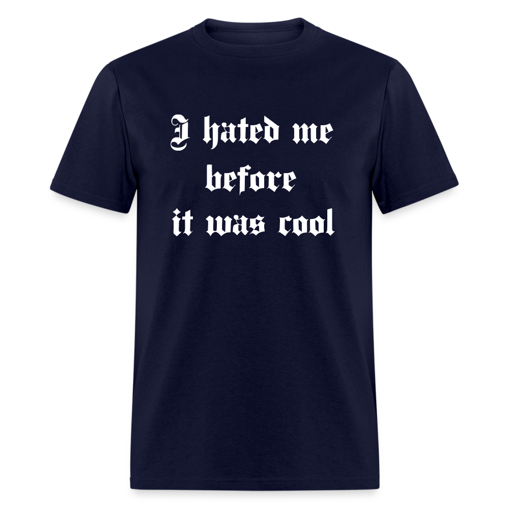 Hate Me Classic T-Shirt - navy