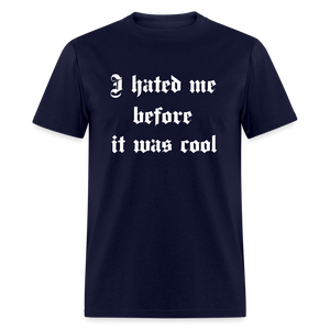 Hate Me Classic T-Shirt - navy