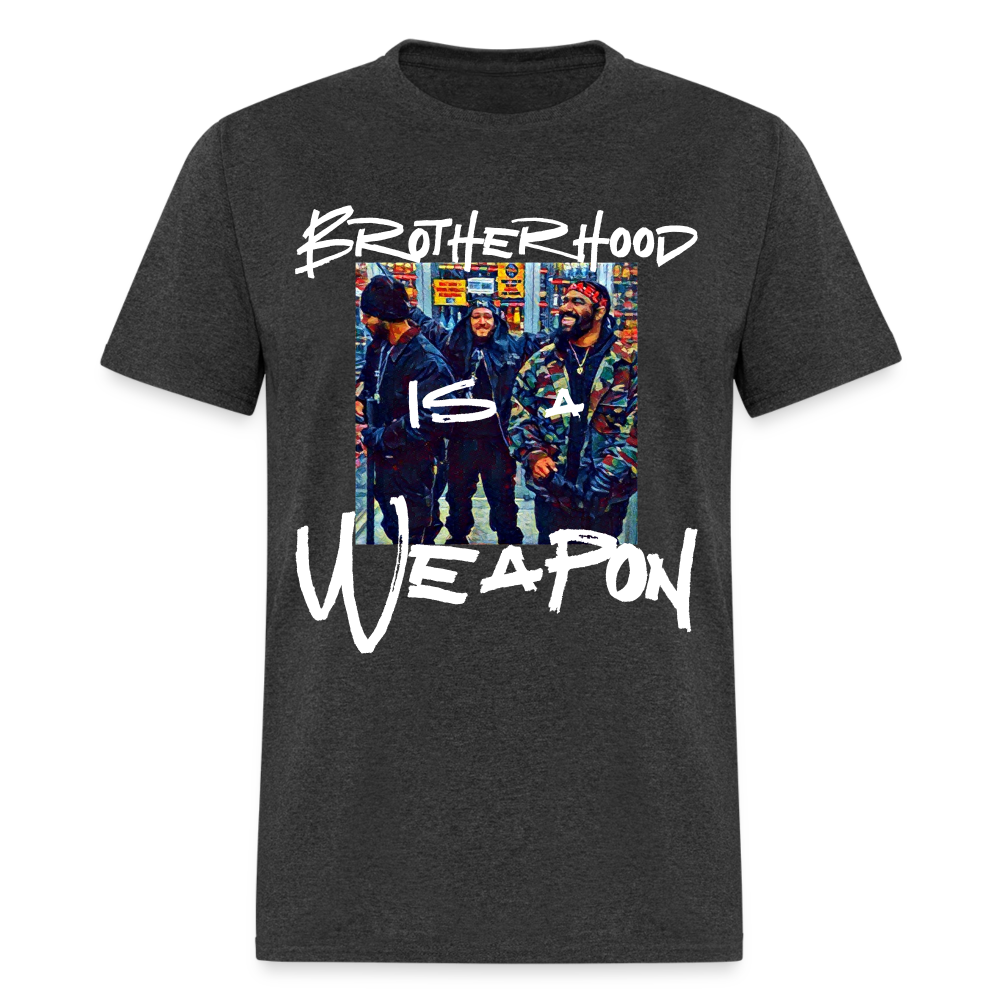 Brotherhood retro T-Shirt - heather black