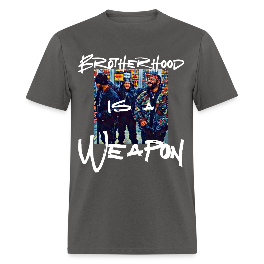 Brotherhood retro T-Shirt - charcoal