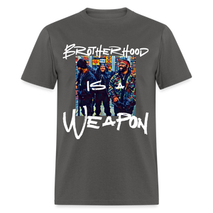 Brotherhood retro T-Shirt - charcoal