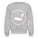 AK Glitch Crewneck Sweatshirt - heather gray