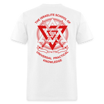 UPK Logo Classic T-Shirt Red - white