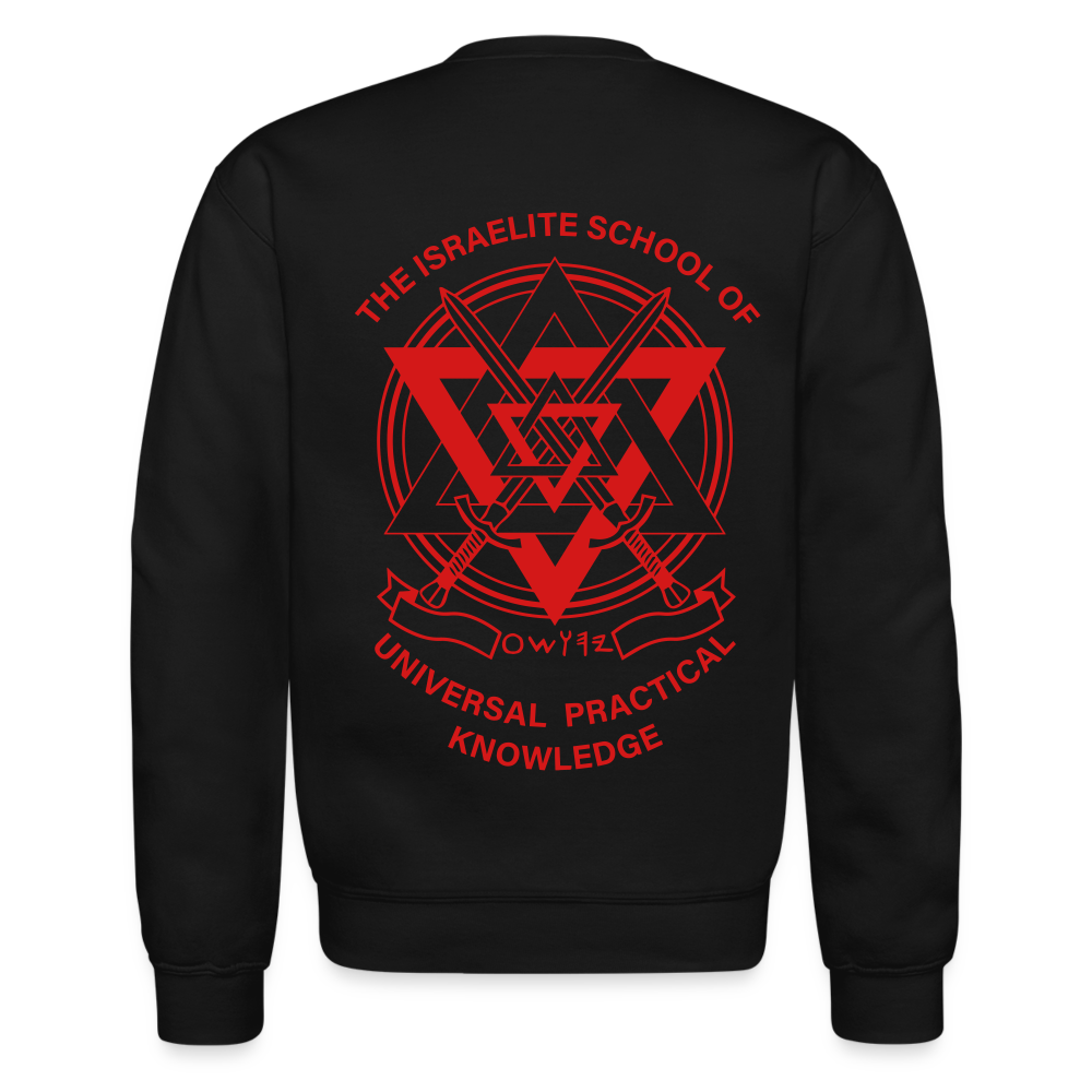 Hold The Torch Crewneck Sweatshirt - black