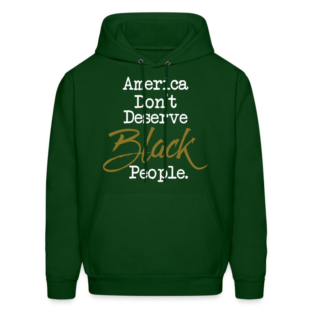 America Don't Hoodie - forest green