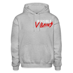 Invisible Villains Adult Hoodie - heather gray