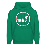 AK Glitch Men's Hoodie - kelly green