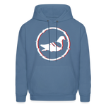 AK Glitch Men's Hoodie - denim blue