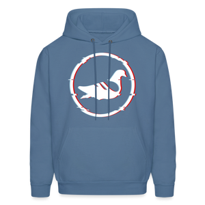 AK Glitch Men's Hoodie - denim blue