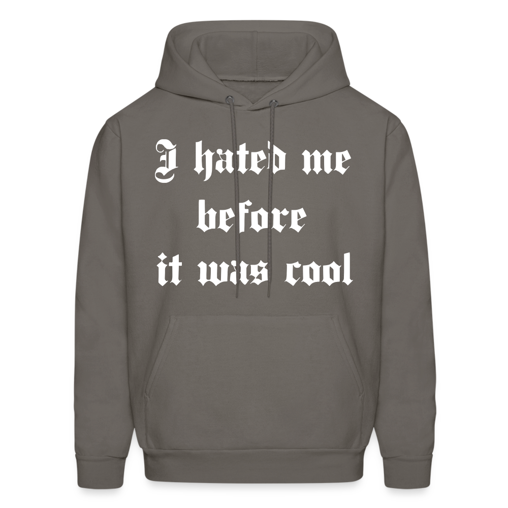 Hate Me Hoodie - asphalt gray