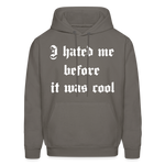 Hate Me Hoodie - asphalt gray