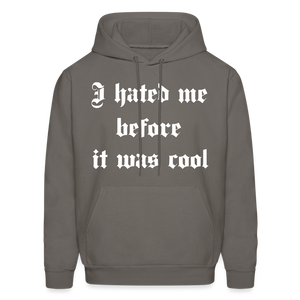 Hate Me Hoodie - asphalt gray