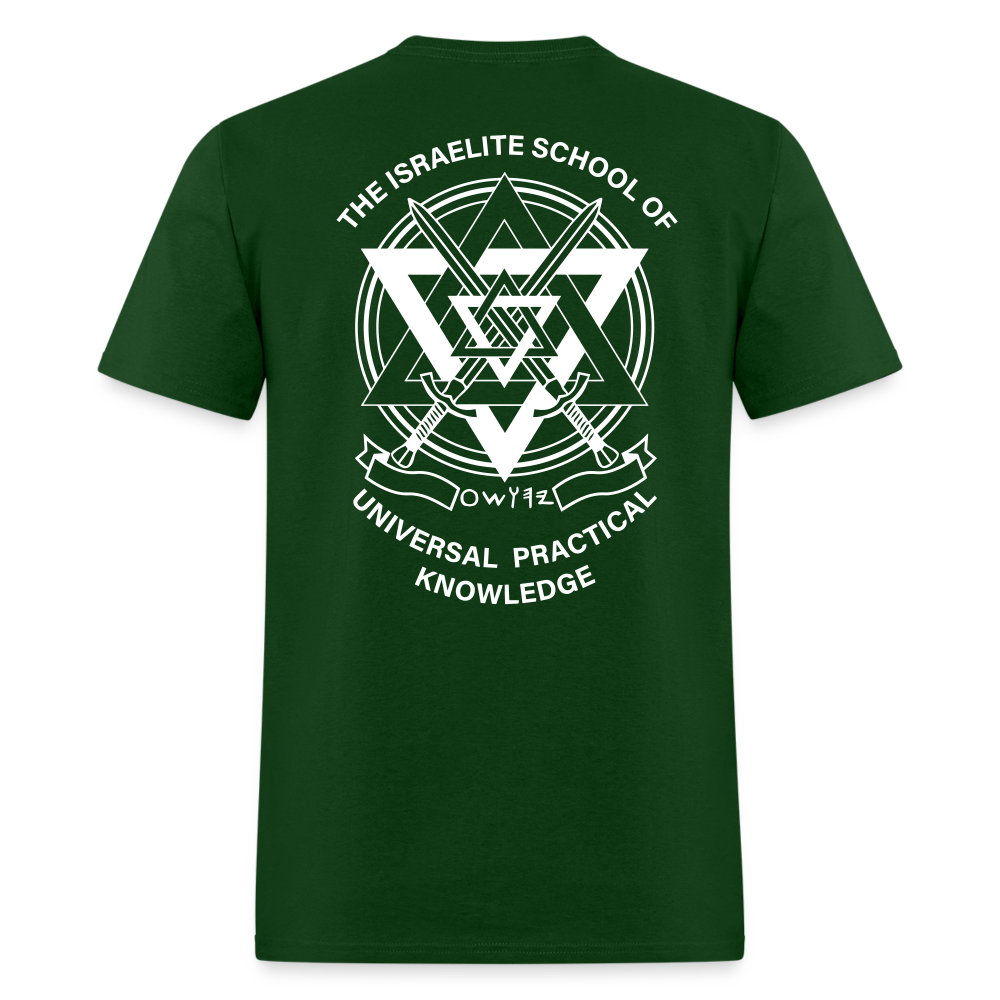 Hold The Scroll T-Shirt(Alt) - forest green