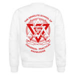 Hold The Torch Crewneck Sweatshirt - white