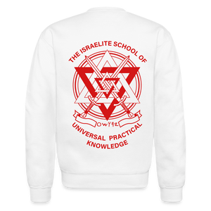 Hold The Torch Crewneck Sweatshirt - white