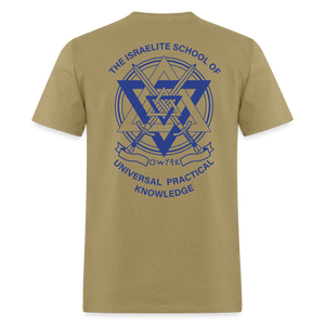 Products UPK Logo Classic T-Shirt Blue - khaki