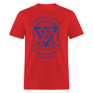 Products UPK Logo Classic T-Shirt Blue - red