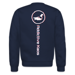 WRTC Glitch Crewneck Sweatshirt - navy