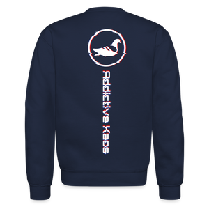 WRTC Glitch Crewneck Sweatshirt - navy