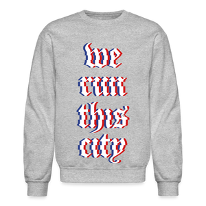 WRTC Glitch Crewneck Sweatshirt - heather gray