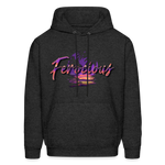 Ferocious 80's Hoodie - charcoal grey