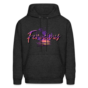 Ferocious 80's Hoodie - charcoal grey