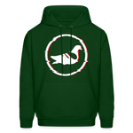 AK Glitch Men's Hoodie - forest green